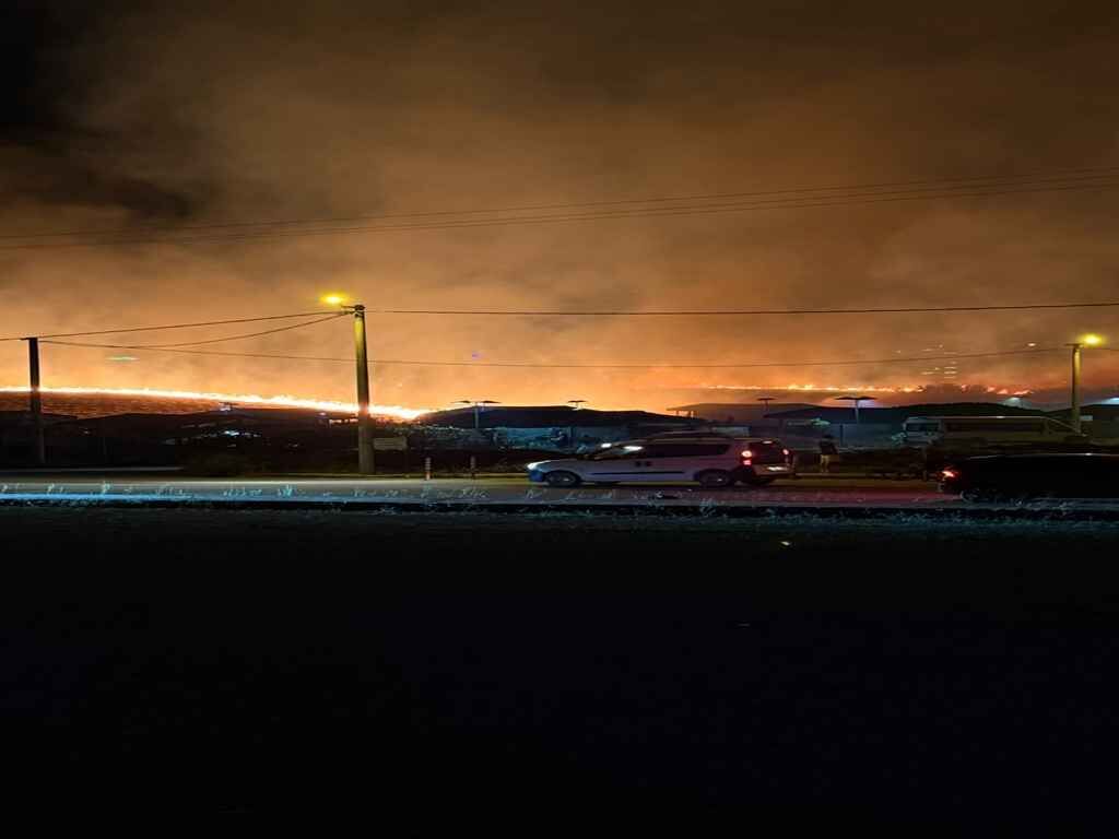 Çanakkale'de otluk alanda yangın paniği: Alevler 1,5 saatte kontrol altına alındı