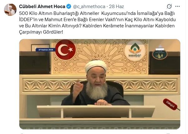 Cübbeli Ahmet Hoca