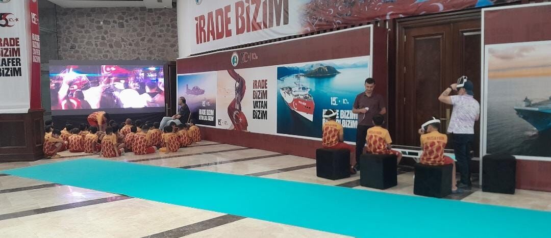 "Programımızı değiştirip buraya geldik"