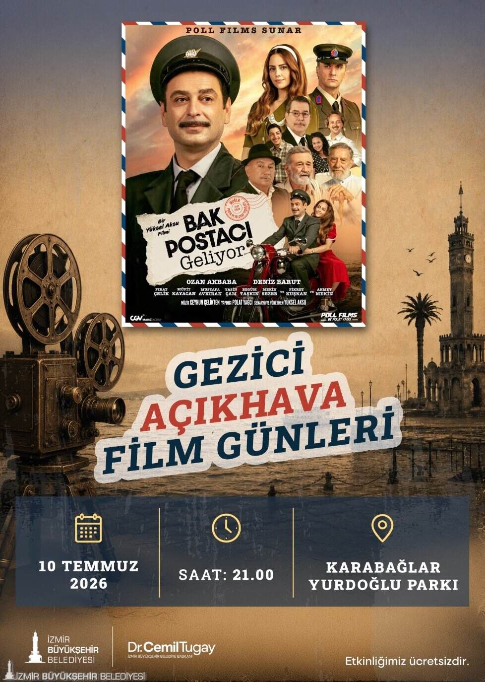 Izmir Gezici Açıkhava Film Günle
