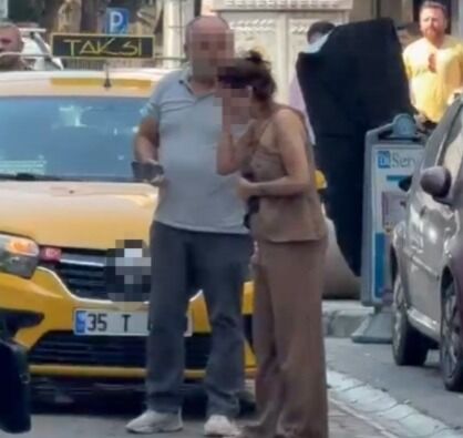 Izmir Konakta Takside Guzergah Kavgasi Biber Gazi Ve Yumruklar Havada Ucustu