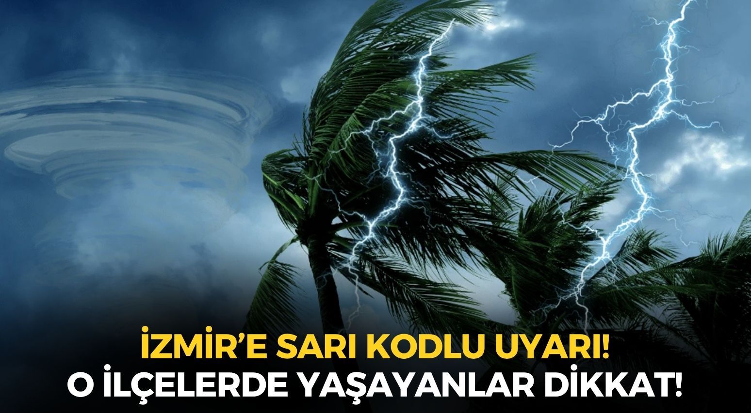 İzmir'e peş peşe sarı kodlu uyarı! O ilçelerde yaşayanlar dikkat! Sıcaklıklarda sert düşüş...