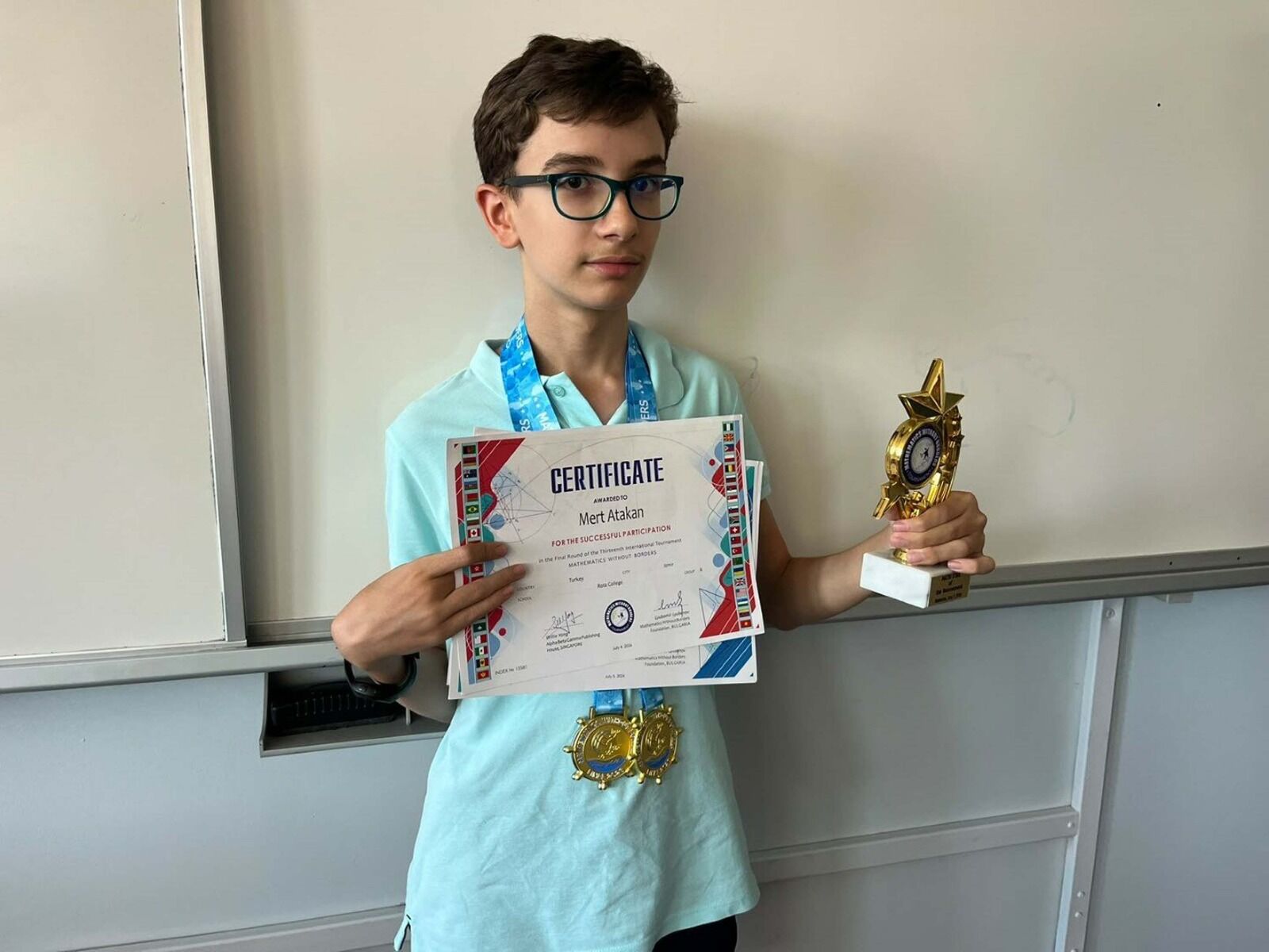 Final biletini 4 aşamalı maratonla aldı