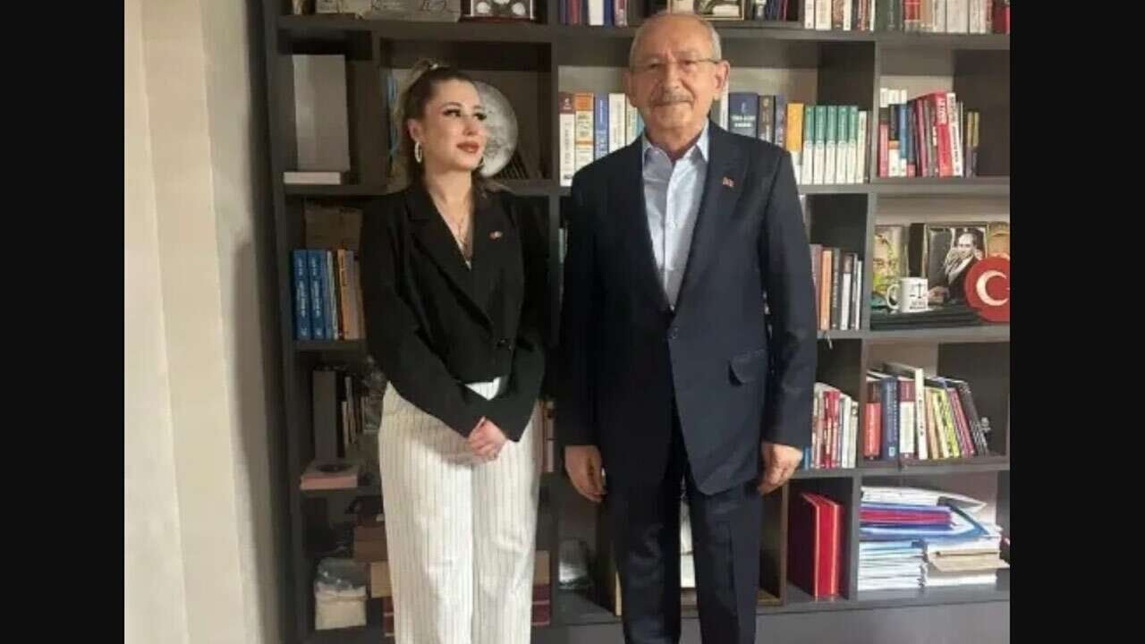 Gizem Altunsoy ve Kılıçdaroğlu