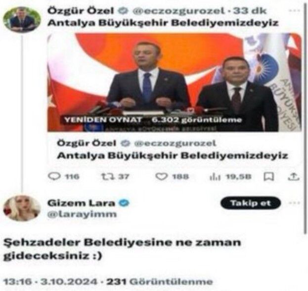 Gizem Altunsoy'dan tepki çeken paylaşım