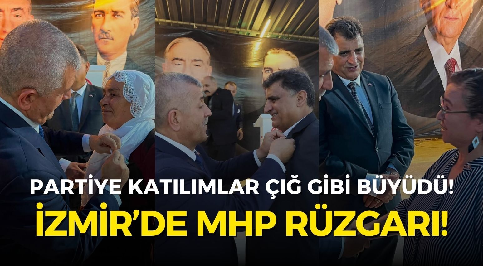 İzmir’de MHP rüzgarı esiyor: Partiye katılımlar çığ gibi büyüdü!