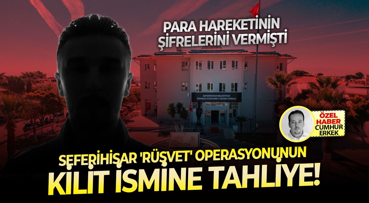 Para hareketinin şifrelerini vermişti: Seferihisar 'rüşvet' operasyonunun kilit ismine tahliye!