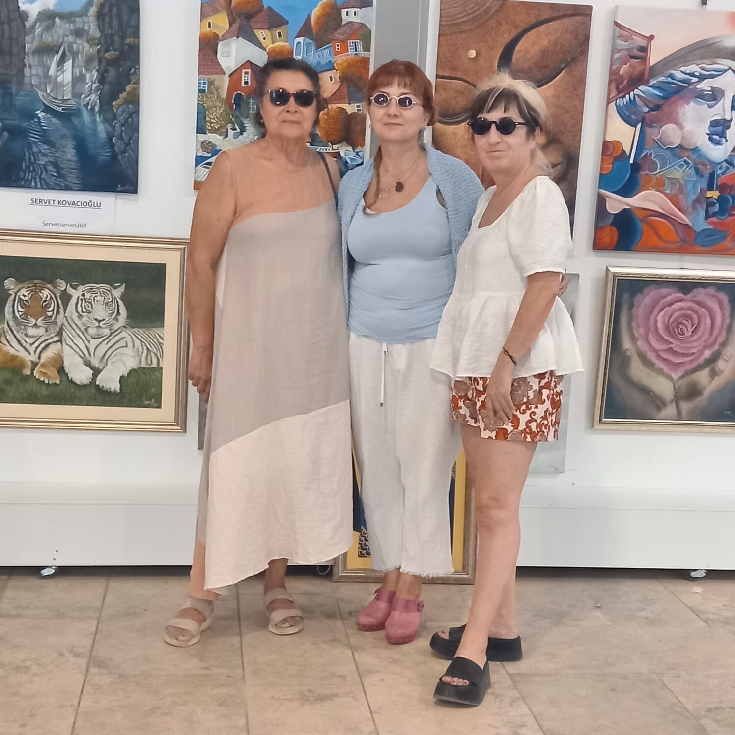 Rodos Türkleri̇nden Ressam Servet Kovacioğlu'ndan Çeşme'de Sanat Buluşmasi 3