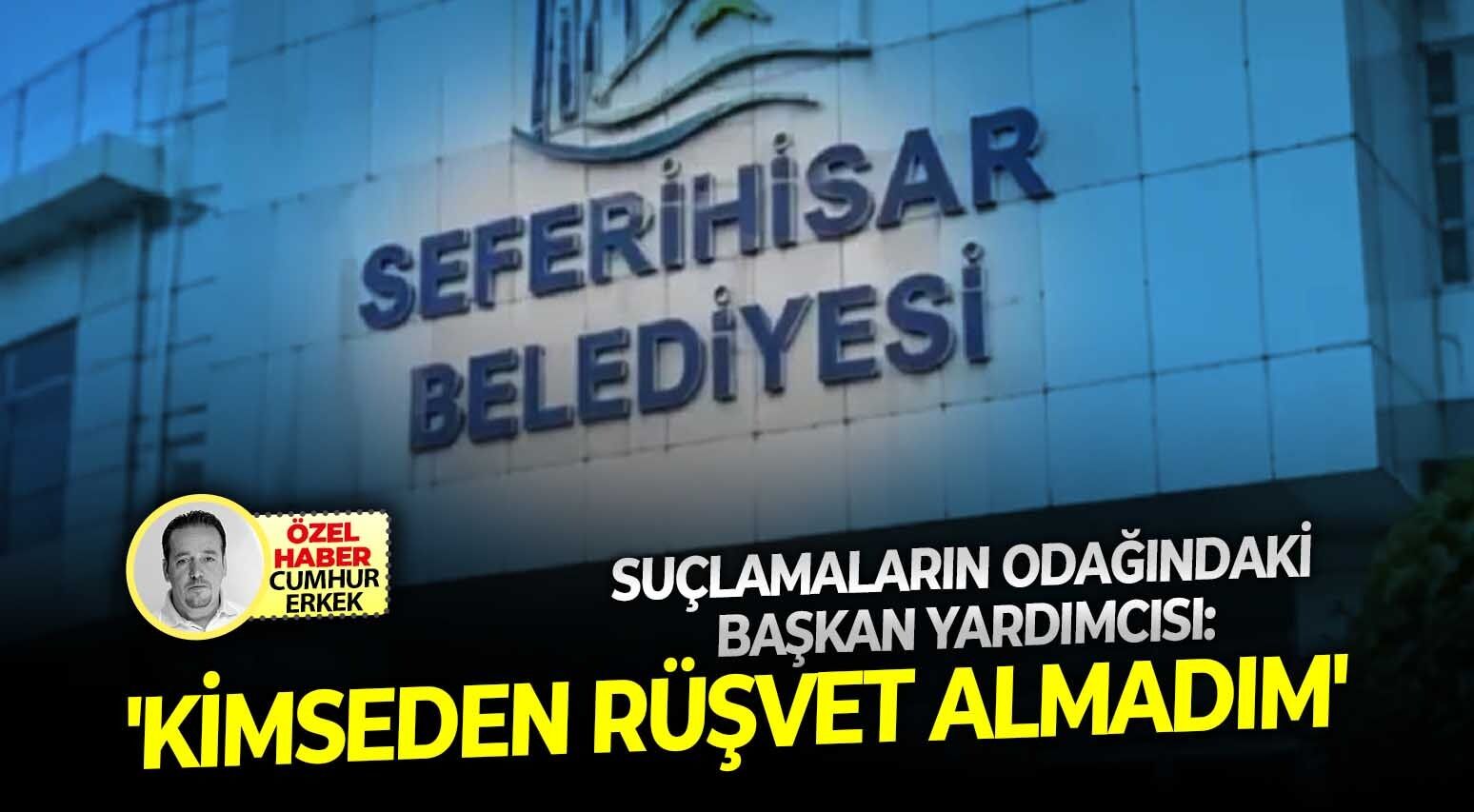 Suçlamaların odağındaki başkan yardımcısı: 'Kimseden rüşvet almadım'