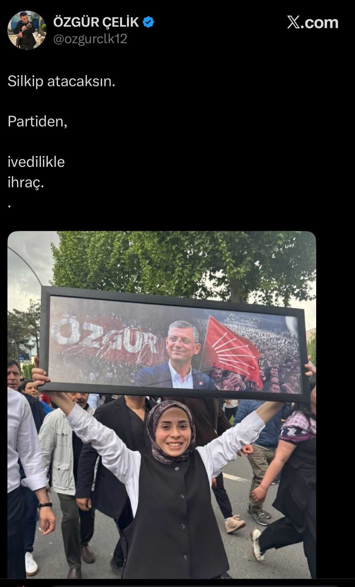 Sevgi Kılıç'ı hedef aldı