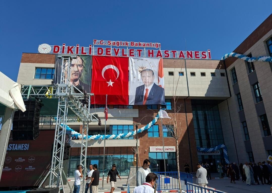 Dikilii Hastane Açılışı