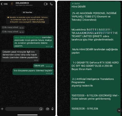 Dolandırıcılar boş durmuyor
