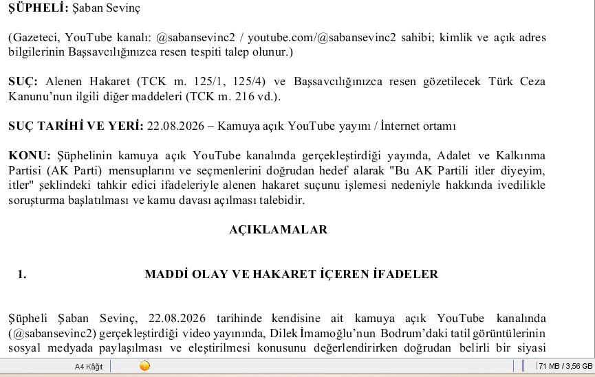 Suç duyurusu