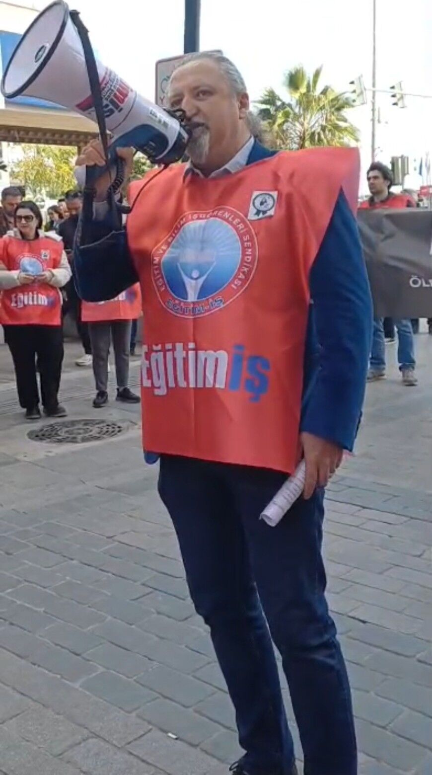 Eğitim İş İzmir 3 No’lu Şube Başkanı Barış Düdü