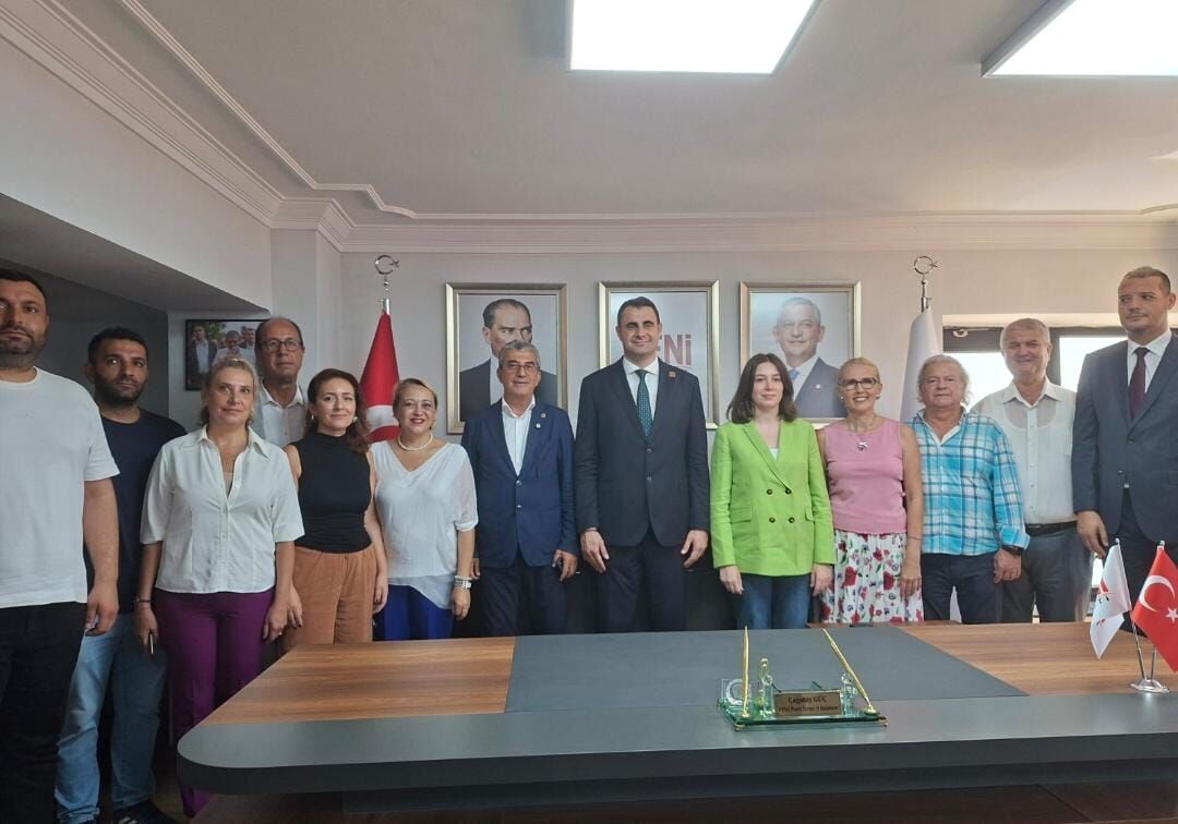 Yeni parti İzmir Gökhan Günaydın ziyaret