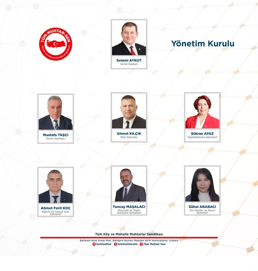 Muhtarların yeni yol haritası çizildi