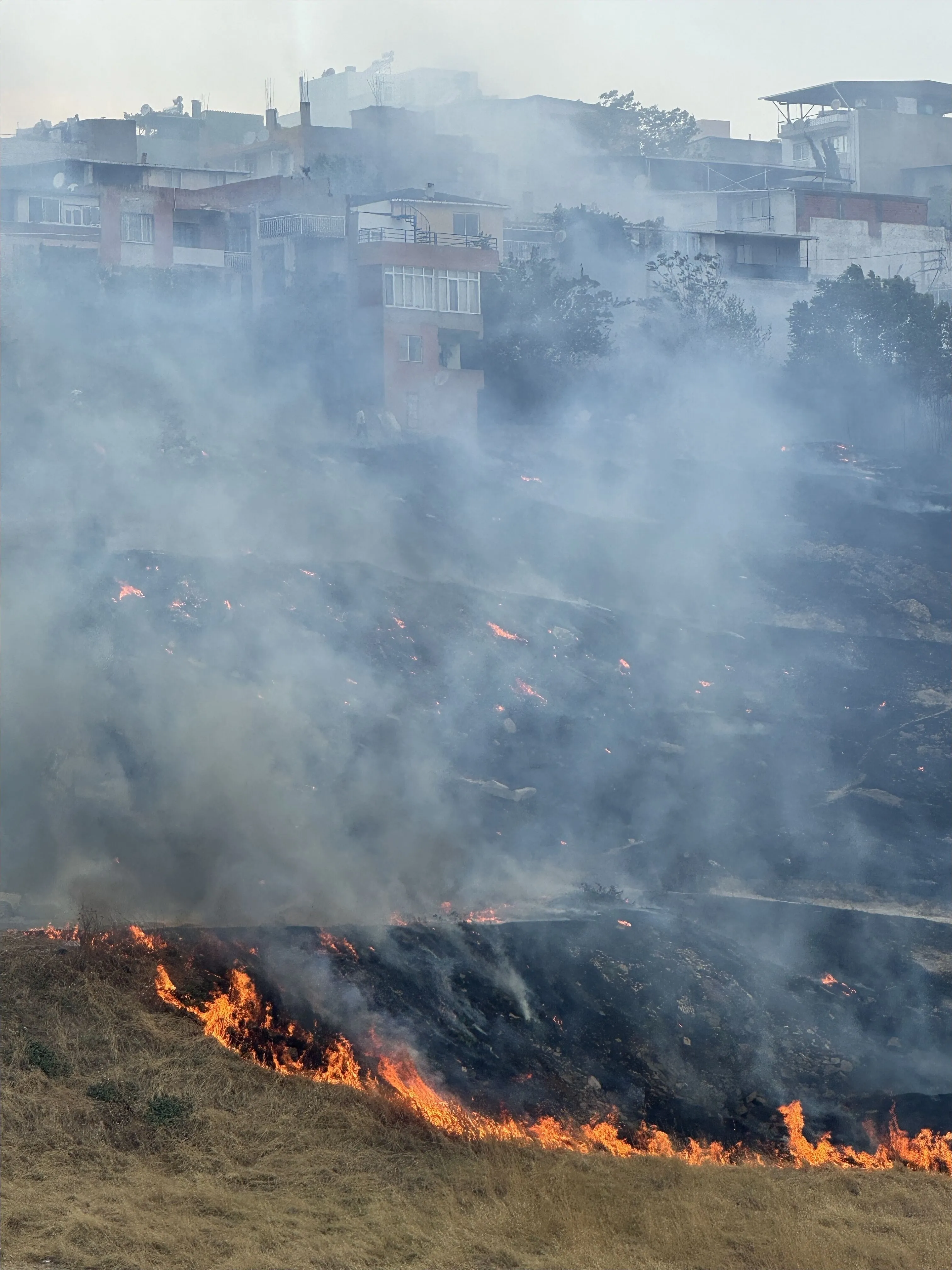 Karşıyaka Örnekköy Yangın