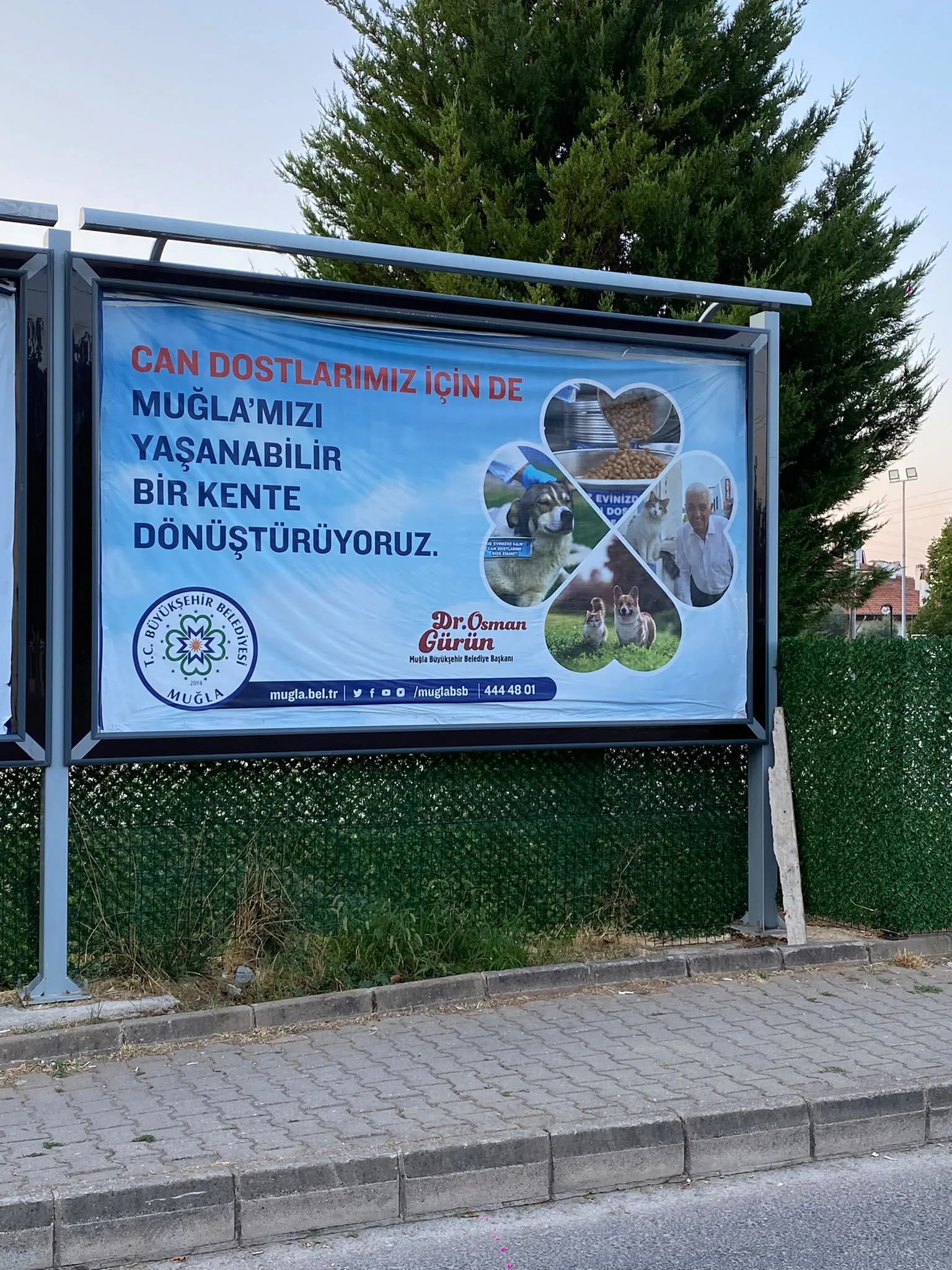 Muğla’da “Iki Başkanlı” Afiş Şaşkınlı