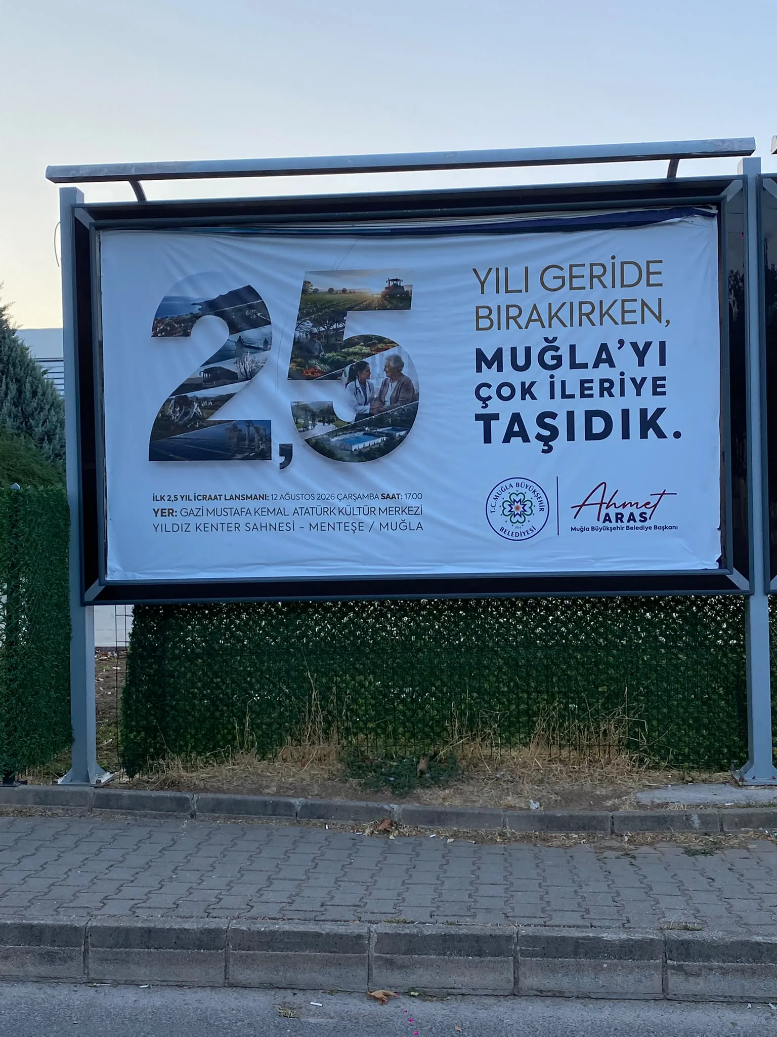 Muğla’da “Iki Başkanlı” Afiş Şaşkınlığı-1