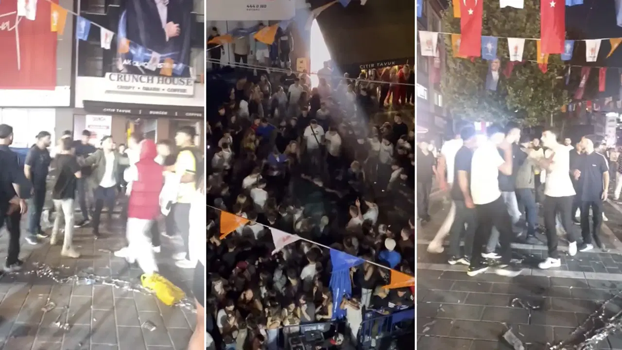 Ünlü rapçinin konserinde kavga! Tekme ve yumruklar havada uçuştu