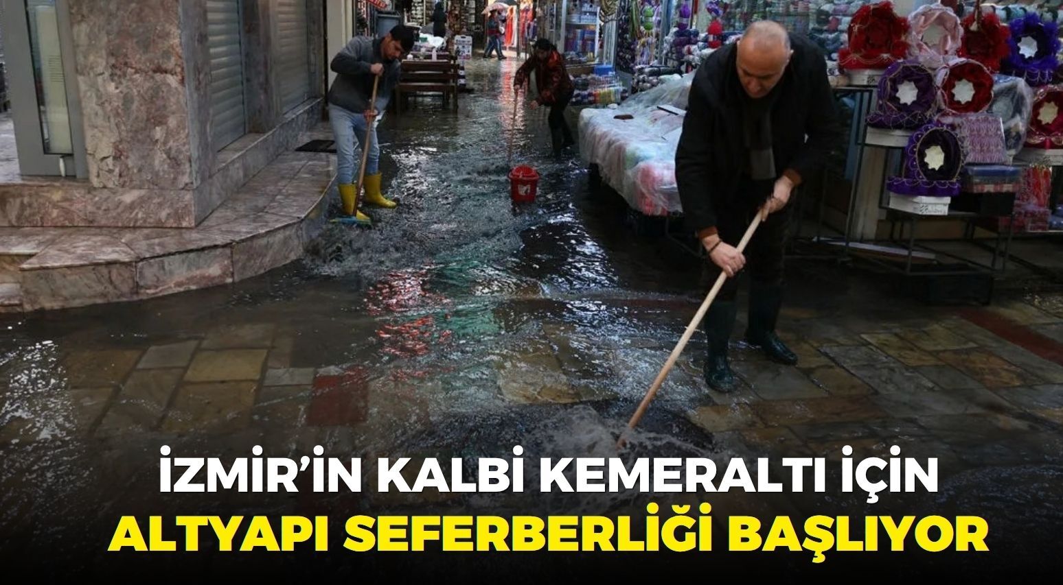 İzmir'in kalbi Kemeraltı için altyapı seferberliği... Muhtar Yıldırım detayları açıkladı: "Günü kurtarmak değil, geleceğe hazırlanmak istiyoruz"