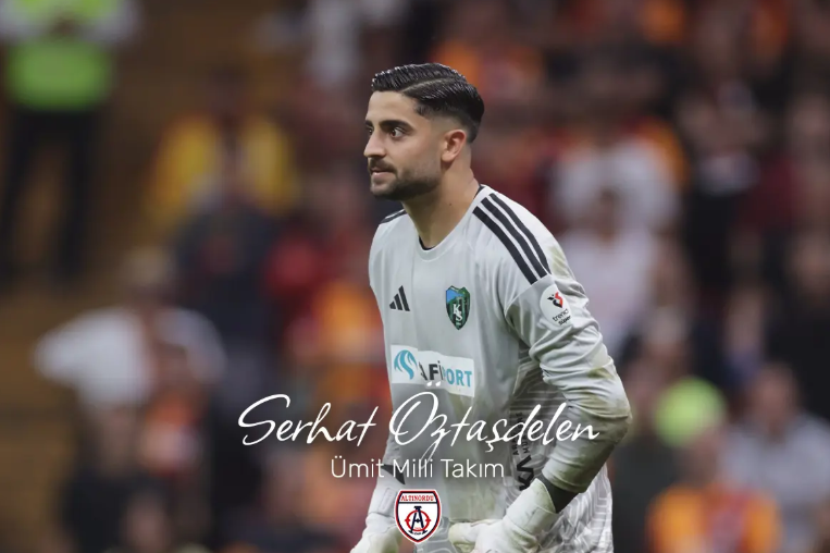 Altınordu’nun milli gururu Serhat Öztaşdelen