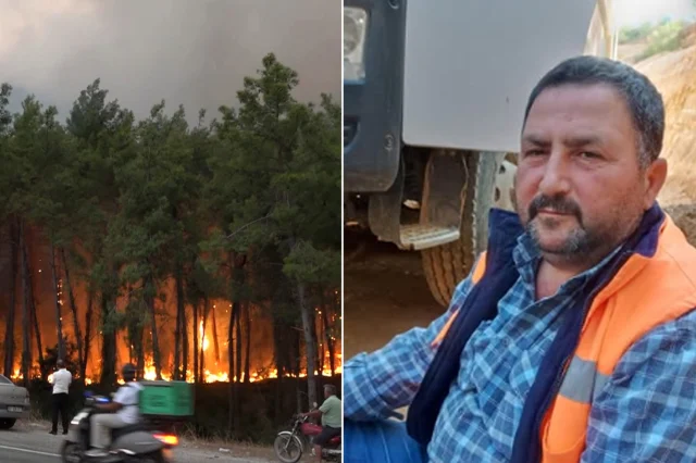 Antalya Yangın 1 Kişi Öldü