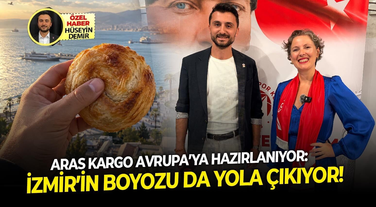 Aras Kargo Avrupa sahnesinde: İzmir’in boyozu da yola çıkıyor