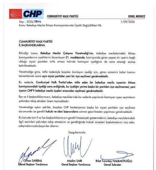 CHP talimat