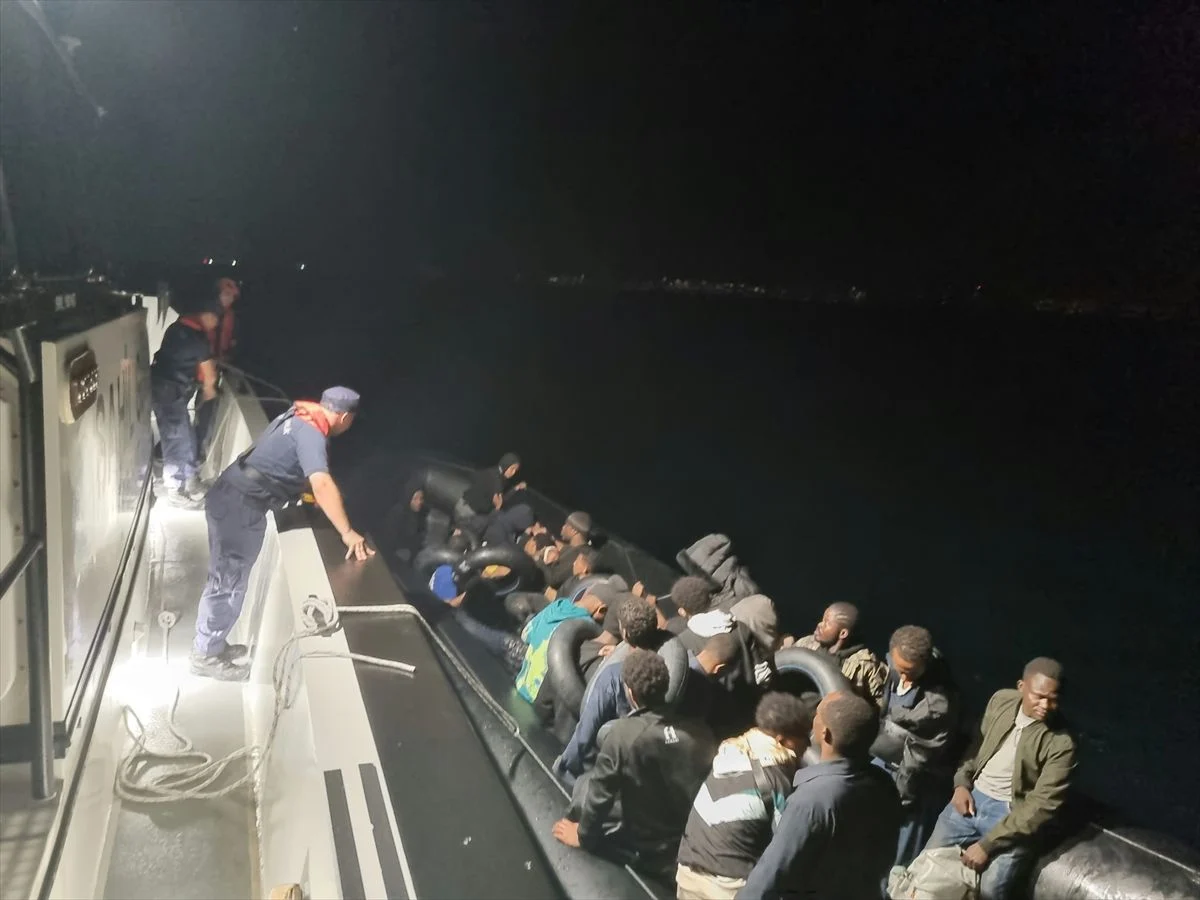 Ege'de dev göçmen operasyonu! 89 kişi yakalandı!