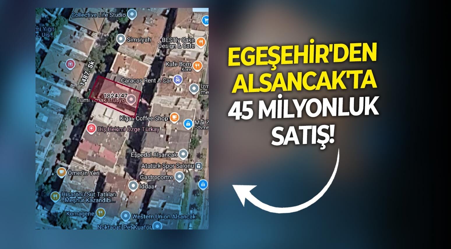 Egeşehir'den Alsancak'ta 45 milyonluk satış!