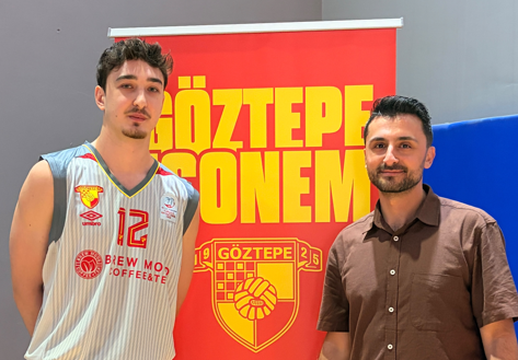 Efsane basketbolcunun oğlu Kaan Beşok'tan Göztepe'nin şampiyonluk hedefi