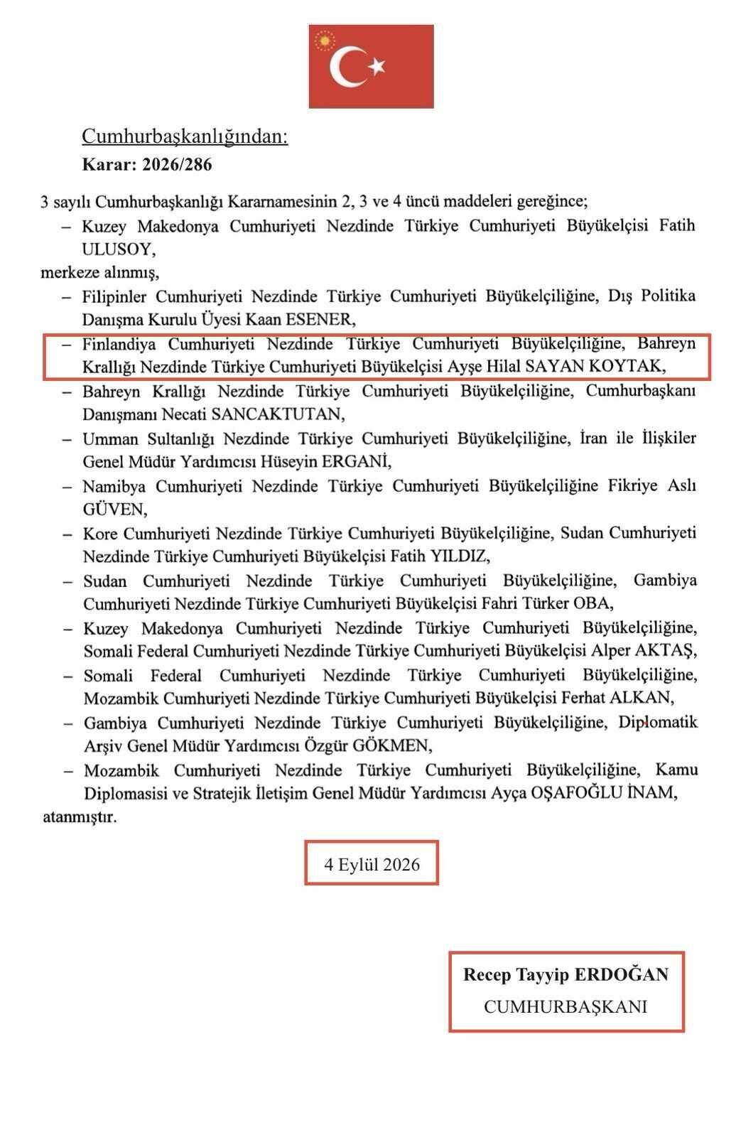 Finlandiya bağlantısı