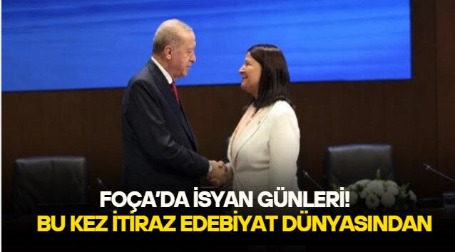Çiçeği burnunda AK Partili Saniye Bora Fıçı'ya İzmir'de edebi isyan! Foça Edebiyat Günleri'nde yokuz mesajı geldi