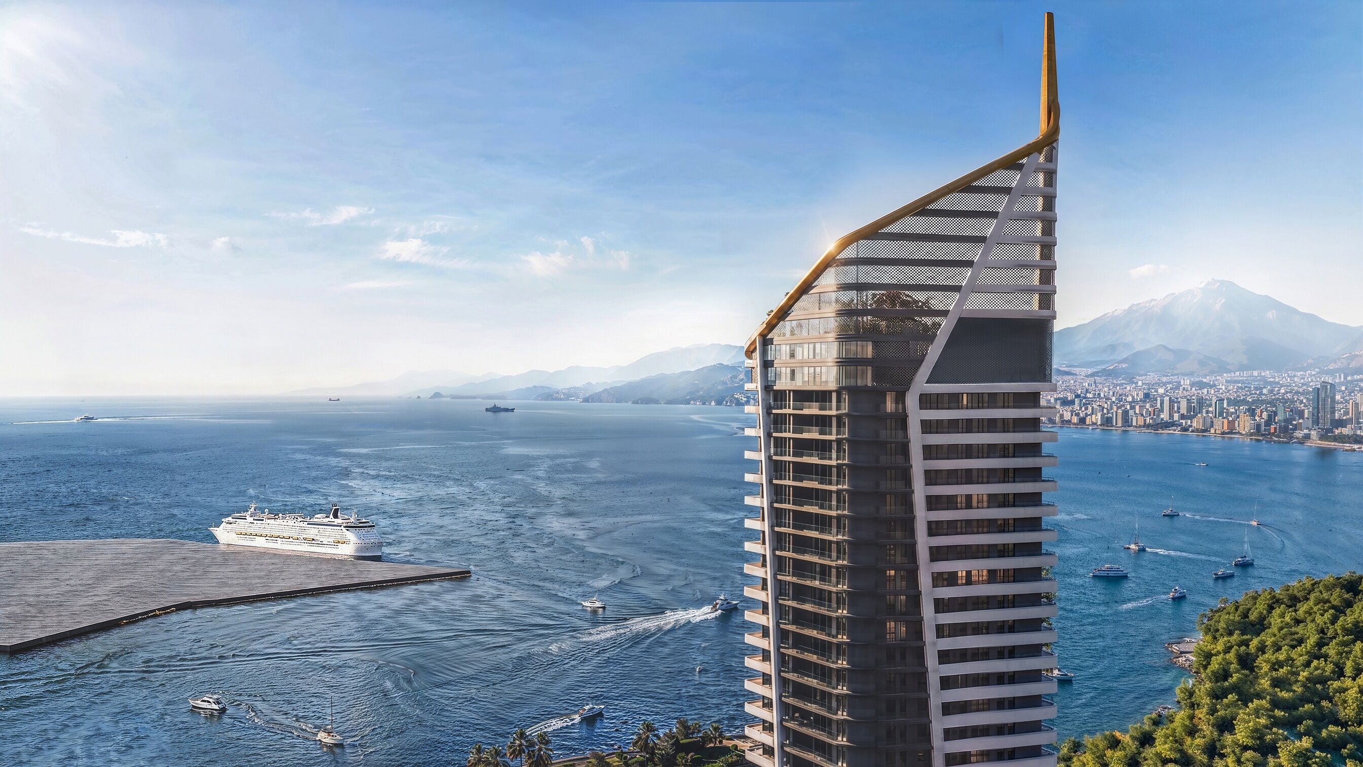 İzmir’in yeni simgesi geliyor! 63 katlı dev proje ''İnci Mega'' için düğmeye basıldı!