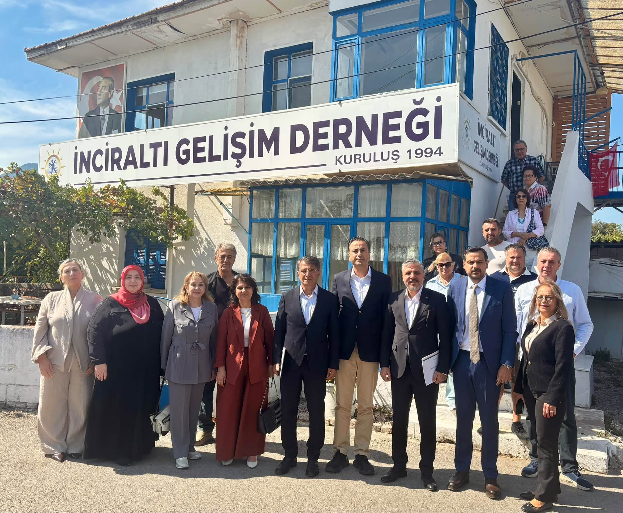 AK Parti heyetinden İNGEDER’e İnciraltı ziyareti