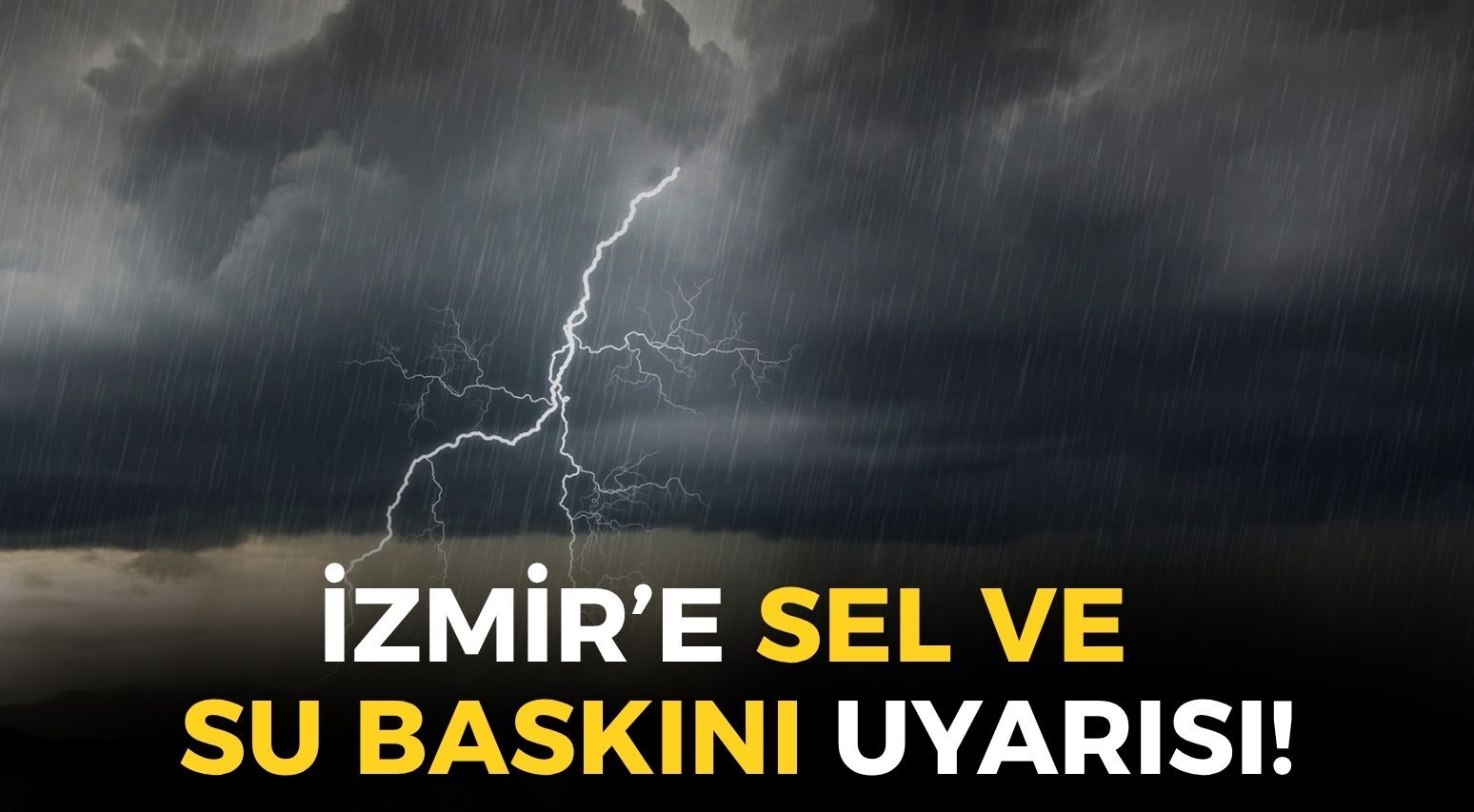 İzmir'de hava bir anda değişecek! MGM'den saatli uyarı: Sağanak yağış etkili olacak!