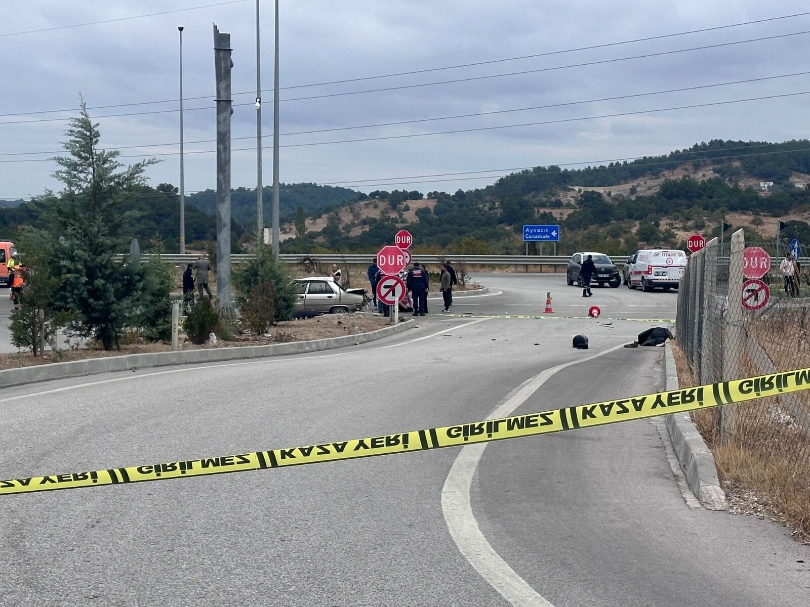 İzmir yolunda feci kaza: Otobüs otomobili biçti, 2 can kaybı