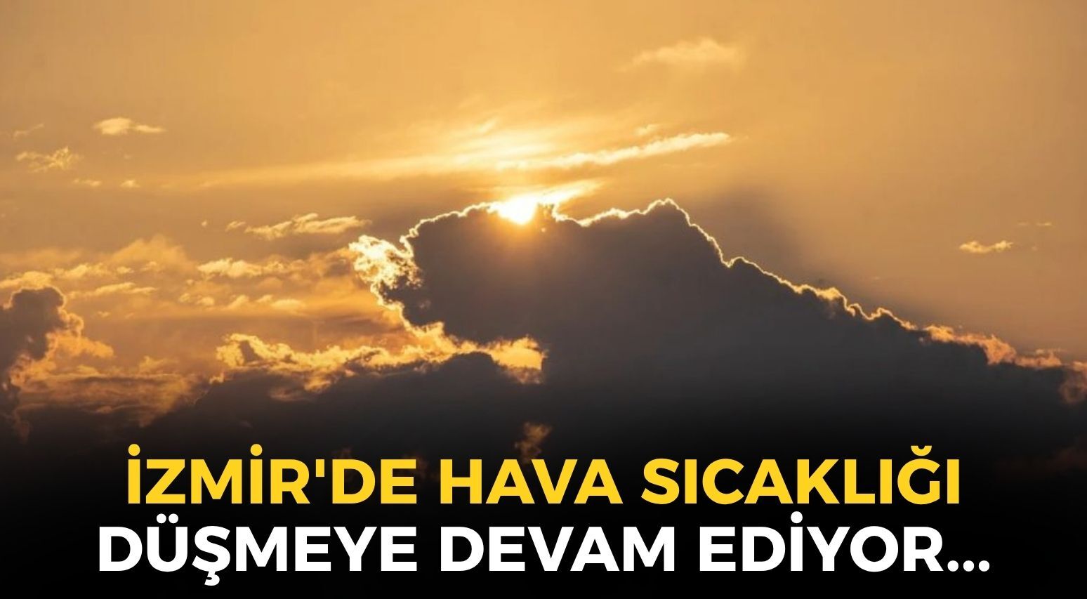 İzmir'de hava sıcaklığı düşmeye devam ediyor... İlçelerde durum nasıl? Yağış var mı?