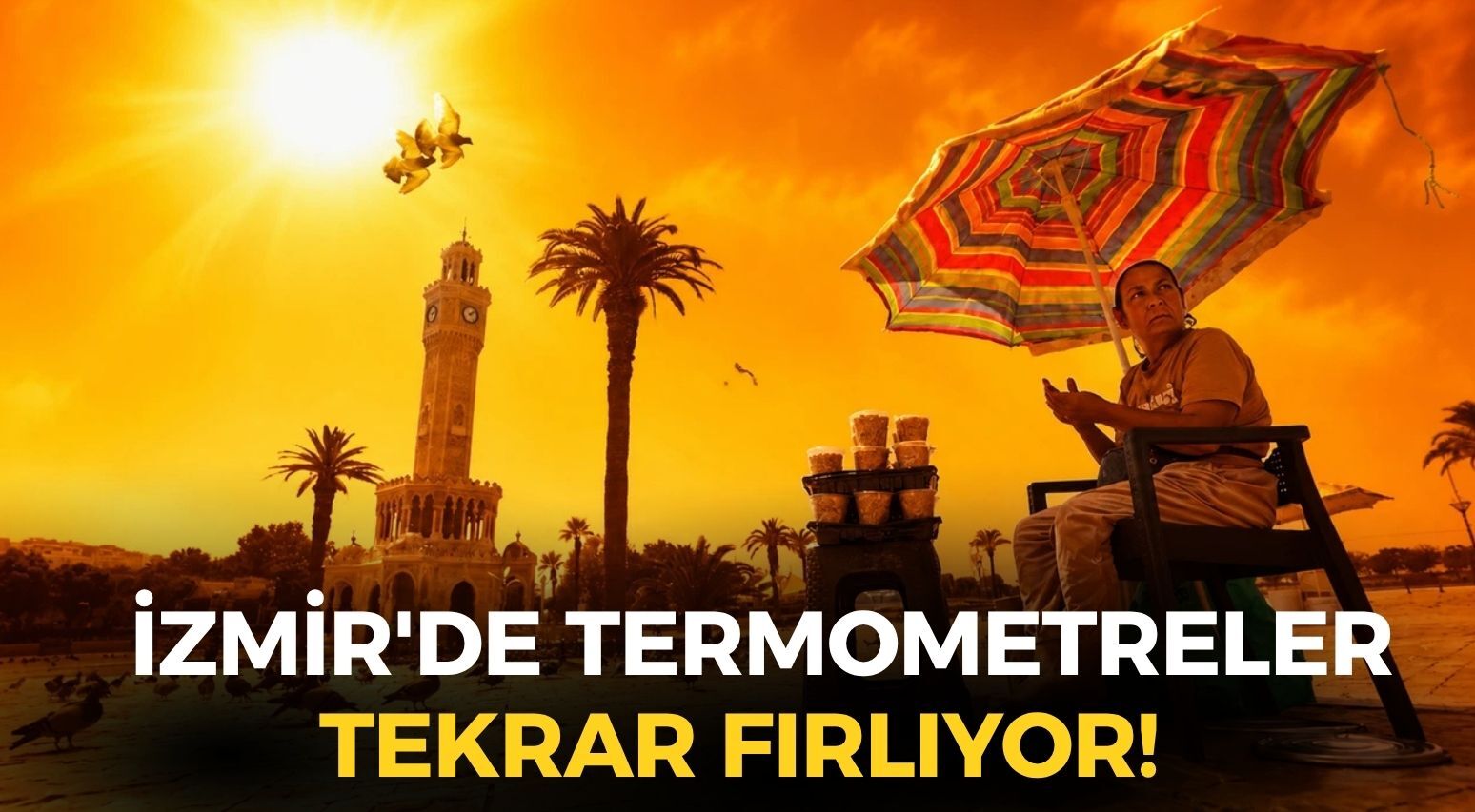 İzmir'de termometreler tekrar fırlıyor! MGM'den 3 ilçeye uyarı: 40 dereceye yaklaşıyor!