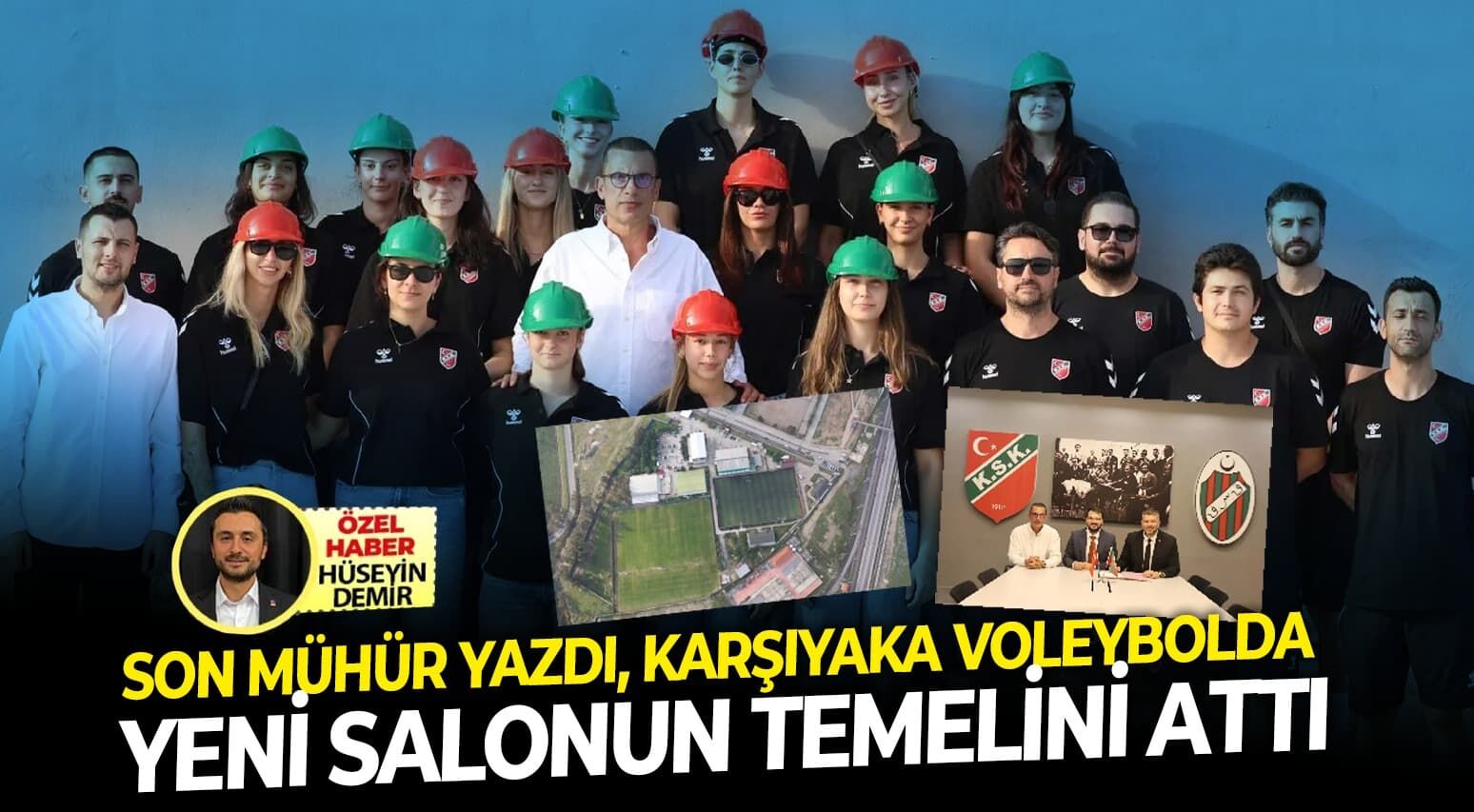 Son Mühür yazdı, Karşıyaka voleybolda yeni salonun temelini attı