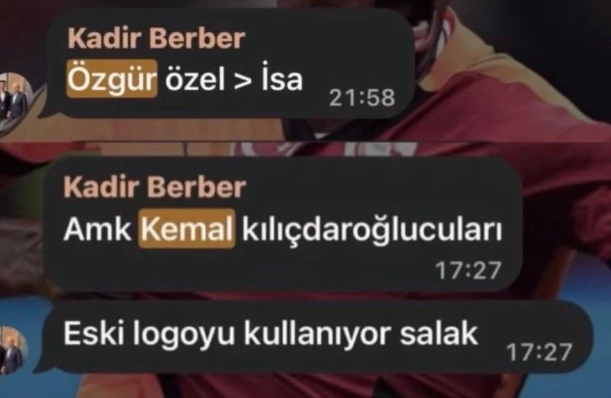 Küfürlü mesaj tartışma yarattı