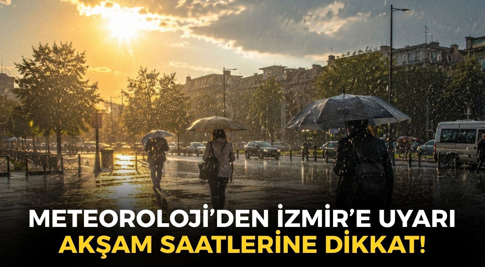 İzmirliler dikkat! Gün boyunca süren ılıman hava yanıltmasın: Meteorolojiden akşam saatleri için uyarı geldi!