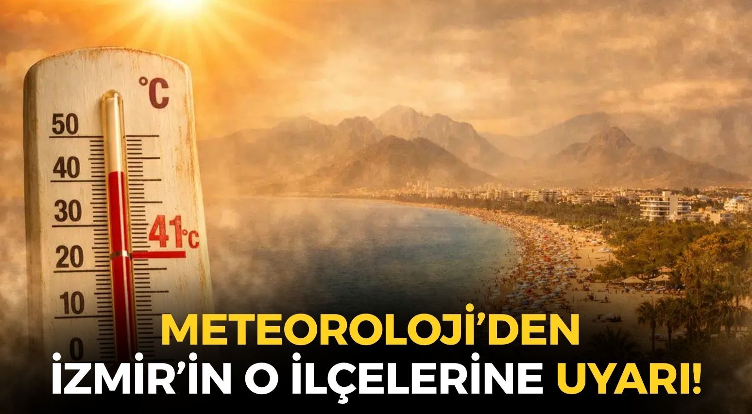 Meteoroloji'den o ilçelere uyarı! İzmir'de bugün hava nasıl olacak? Yağış var mı?