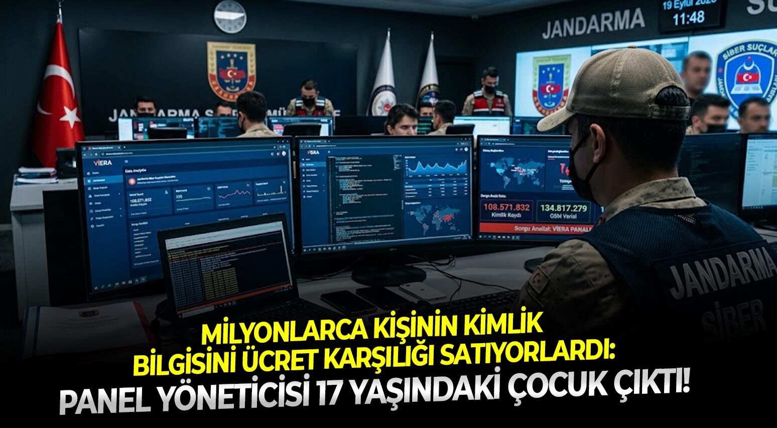 Milyonlarca kişinin kimlik bilgisini ücret karşılığı satıyorlardı: Panel yöneticisi 17 yaşındaki çocuk çıktı!