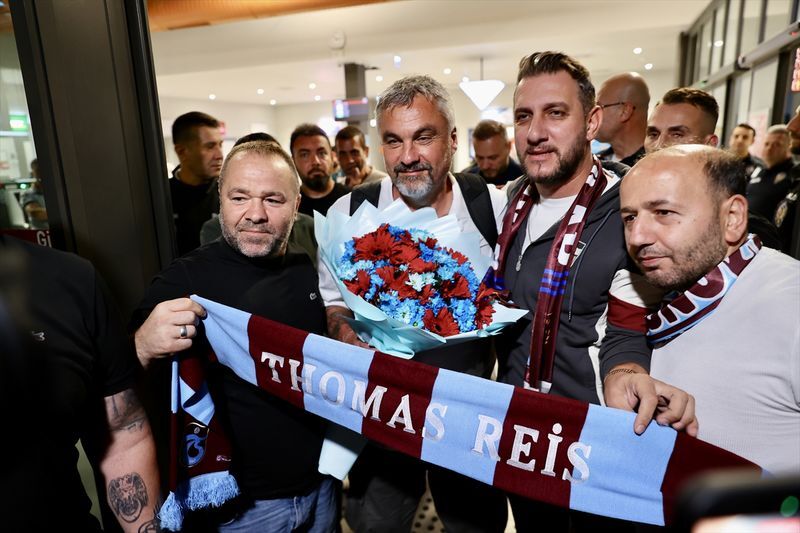 Thomas reis Trabzon’da coşkuyla karşılandı