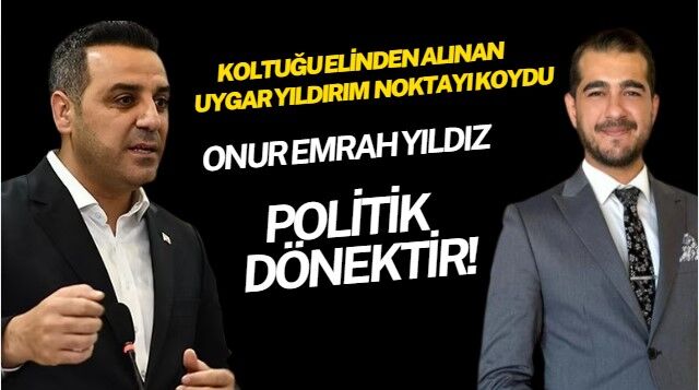 Çiğli'den yükselen isyan! Uygar Yıldırım, yerine tercih edilen çiçeği burnunda AK Partili Onur Emrah Yıldız'a seslendi: Politik dönek!