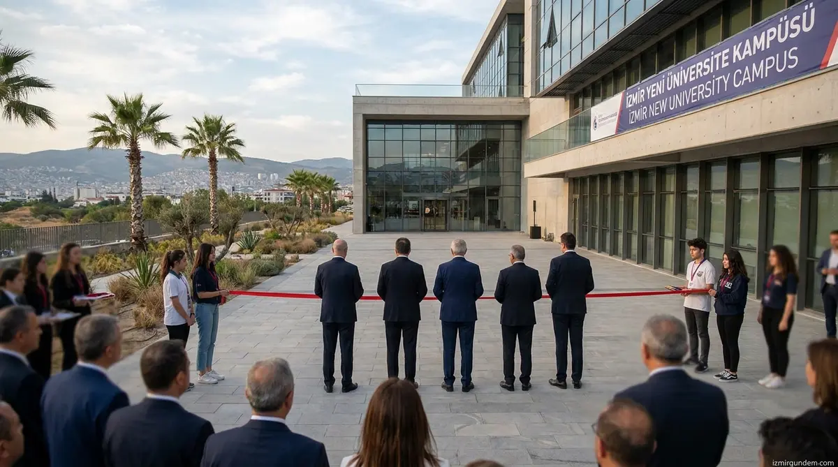 Uzundere Yerleşkesinde İlk Betonarme Bina Törenle Hizmeteçıldı