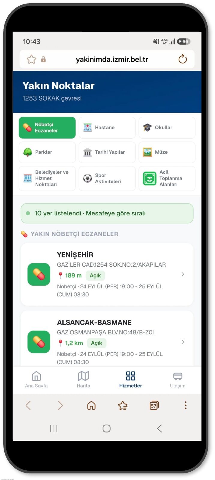 Yakınımda Izmirr 1
