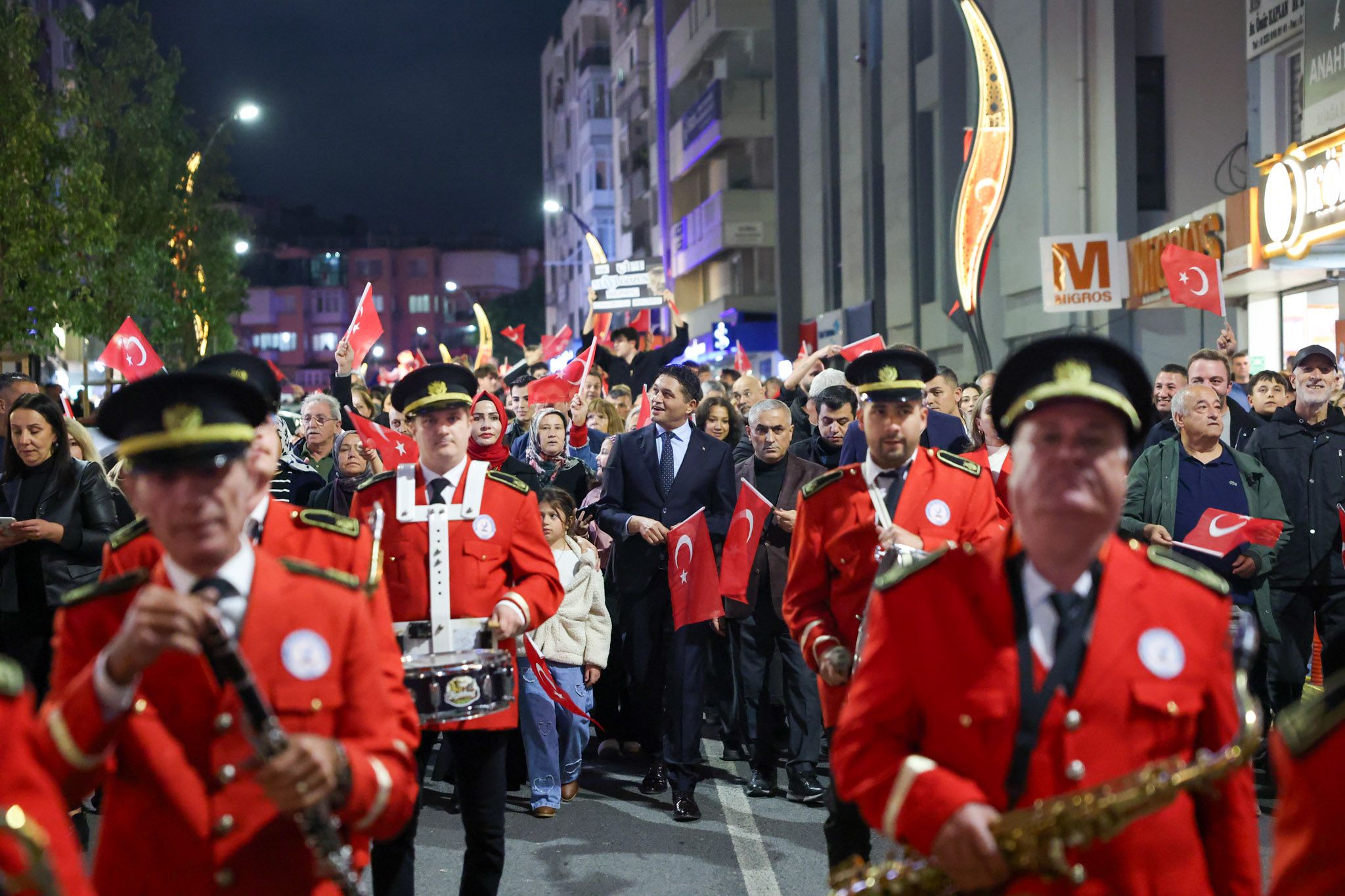 Aliağa’da Cumhuriyet’in 103’Üncü Yılı Coşkuyla Kutlandı (1)